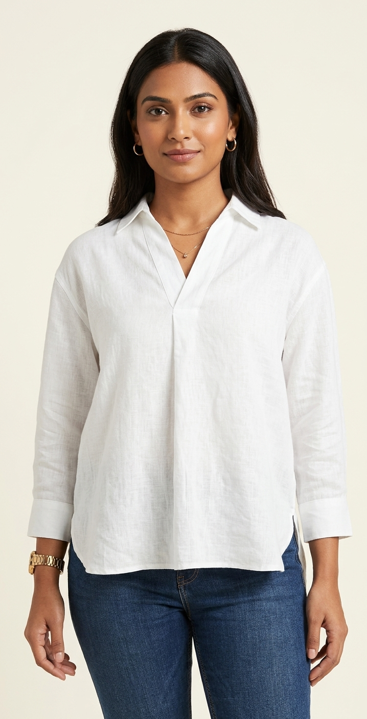 White Cotton Top