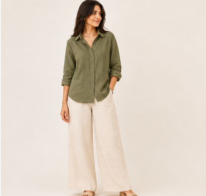 Olive Green Shirt