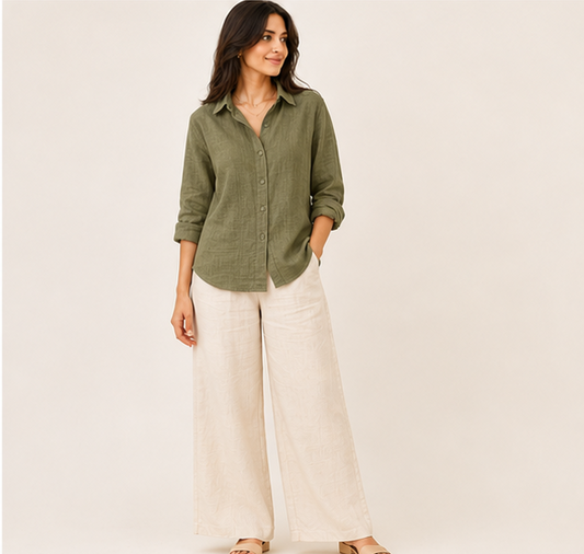 Olive Green Shirt